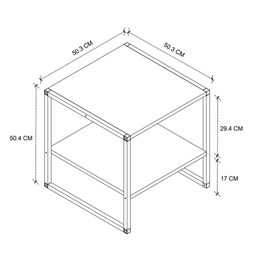 МЕТА MK22-55-02 Клуб маса