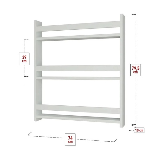 МОНТЕСОРИ MK15-43-01 Полица за книги