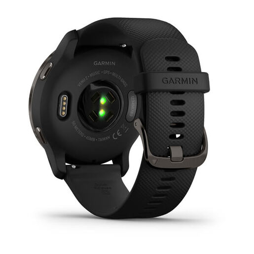 Garmin Venu 2 010-02430-11, Slate Black, 45mm, smart watch