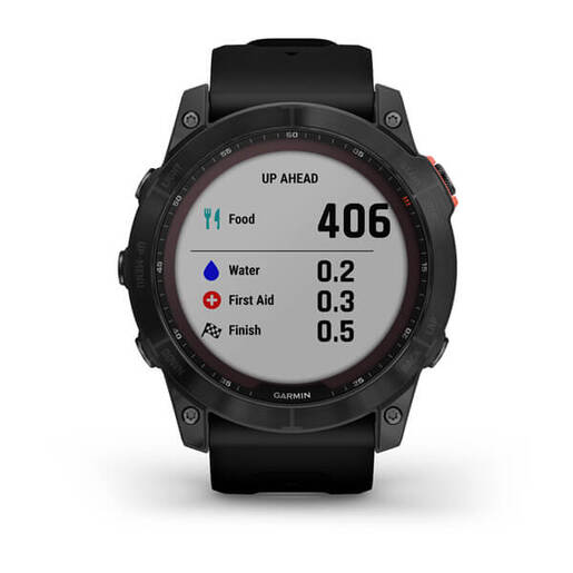 Garmin Fenix 7X SOLAR 010-02541-01, Slate Gray, 51mm, smart watch црно ремче