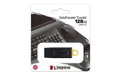 Kingston 128GB DTX USB стик