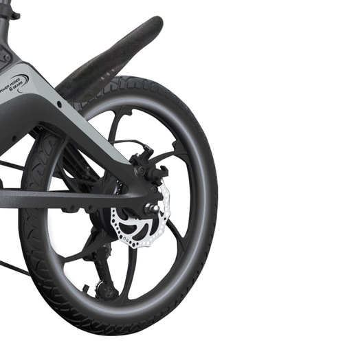 MS Energy e-Bike i10 Електричен велосипед црно/зелен