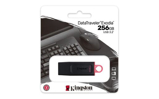 Kingston 256GB DTX USB стик