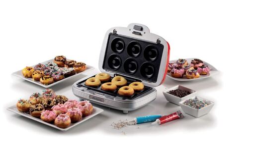 Ariete 1972 3во1 Апарат за сендвичи, мафини и крофни (црвен)