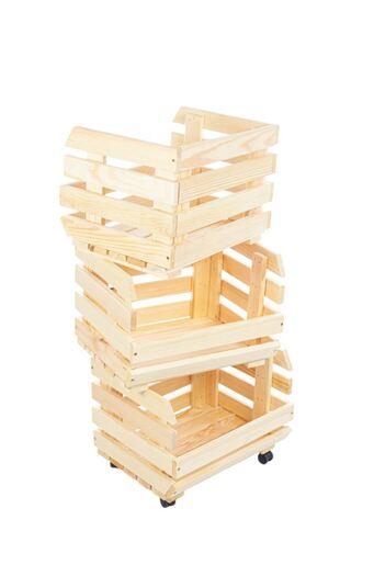 VIVO 790x570x300 дрвени полици