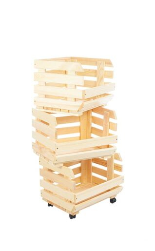 VIVO 790x570x300 дрвени полици