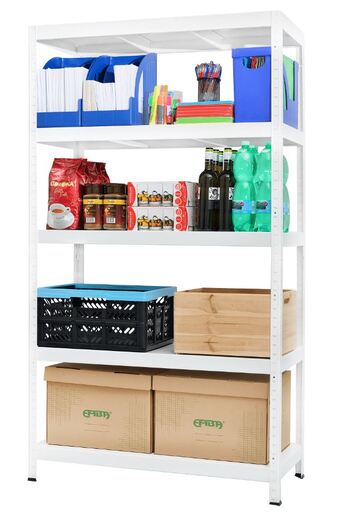 TECHNO 1800x1000x400 полици бела боја