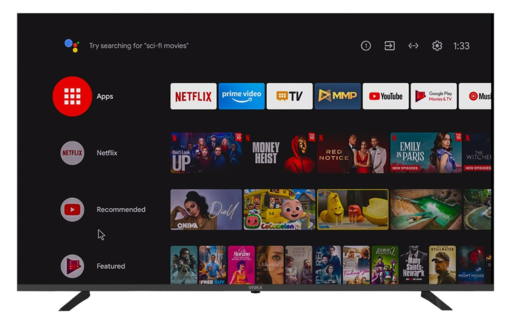 VIVAX Imago LED TV 50UHD10K, 4K Ultra HD, Smart TV, Android, Dolby Digital, HDR10