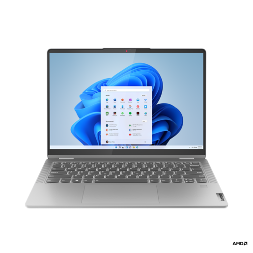 Lenovo IdeaPad Flex 5 14ABR8, 82XX006ASC, 14 WUXGA IPS Touchscreen 300nits, AMD Ryzen 5 7530U, 16GB RAM, 512GB PCIe NVMe SSD, AMD Radeon Graphics, Windows 11 Home, лаптоп