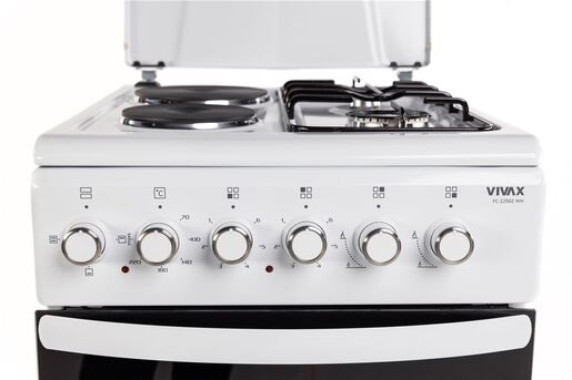 VIVAX HOME FC-22502 WH комбиниран електричен/плински шпорет