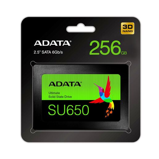 Adata 256GB SU650 SATA 3D Nand 2.5"