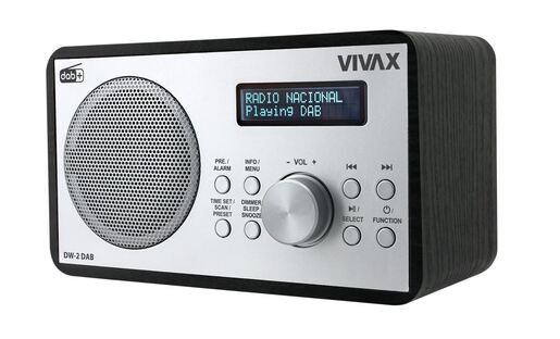 VIVAX VOX DW-2 DAB BLACK РАДИО