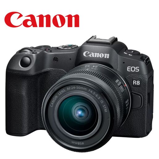 CANON MIRR EOS R8 + RF24-50 фотоапарат