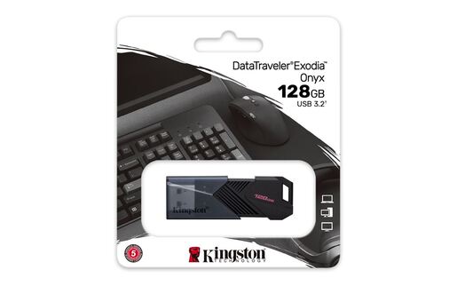 Kingston 128GB DT Exodia Onyx USB стик