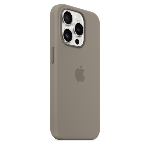 Apple iPhone 15 Pro Silicone Case со MagSafe, Clay