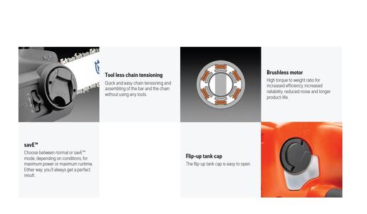 Husqvarna 120i Батериска пила 14''