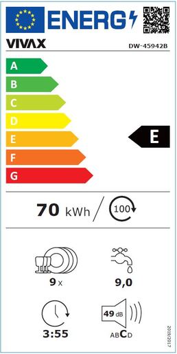 VIVAX HOME DW-45942B самостоечка машина за садови