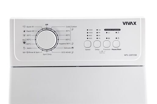 VIVAX HOME WTL-120715B машина за перење алишта