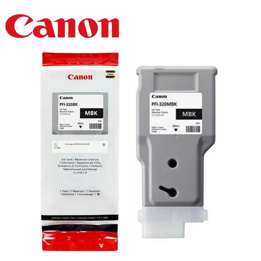 CANON PFI320 Mbk 300ml 2889C001 мастило