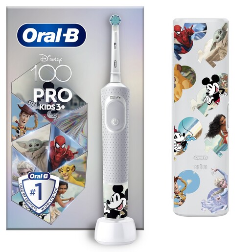 OralB Pro Kids 3+ Mickey Travel Pack електрична четка за заби