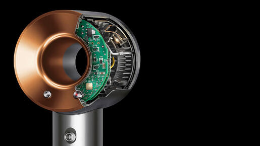 Dyson Supersonic Bright Nickel/Bright Copper фен за коса