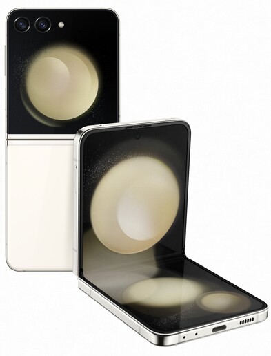 Samsung Galaxy Z Flip 5 5G (SM-F731BZEGEUC), 6.7", 8/256GB, 12+12/10MP, 3700 mAh, Cream смартфон
