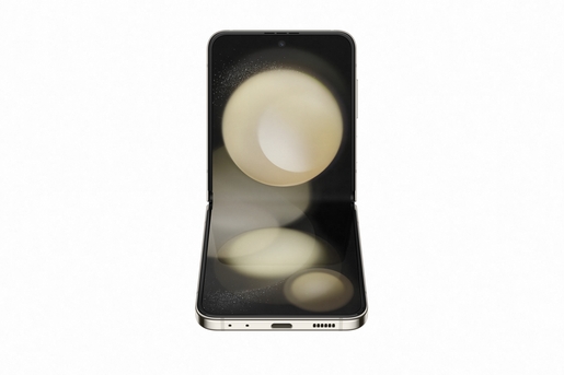 Samsung Galaxy Z Flip 5 5G (SM-F731BZEGEUC), 6.7", 8/256GB, 12+12/10MP, 3700 mAh, Cream смартфон