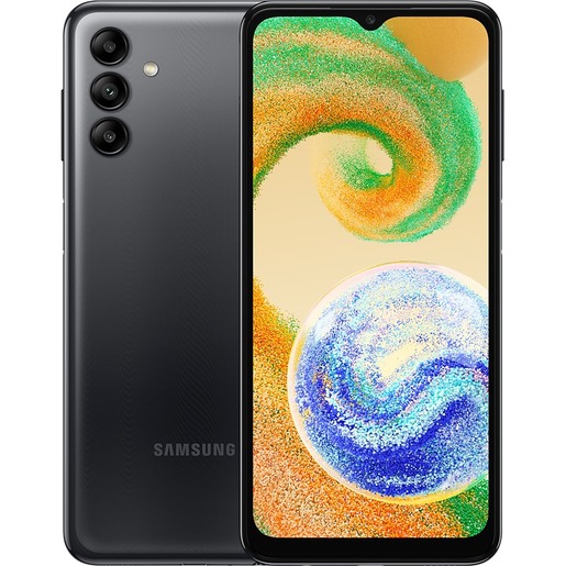 Samsung Galaxy A04S 6.5", 32/3GB, 50+2+2/5MP, 5000mAh (SM-A047FZKUEUC) Black смартфон