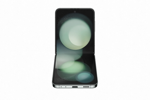 Samsung Galaxy Z Flip 5 5G (SM-F731BLGGEUC), 6.7", 8/256GB, 12+12/10MP, 3700 mAh, Mint смартфон