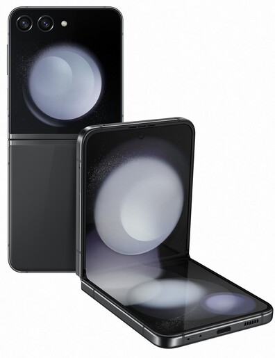 Samsung Galaxy Z Flip 5 5G(SM-F731BZAGEUC), 6.7", 8/256GB, 12+12/10MP, 3700 mAh, Graphite смартфон