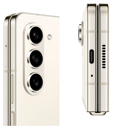 Samsung Galaxy Z Fold 5 5G (SM-F946BZEBEUC), 7.6", 12/256GB, 50+12+12/10+4MP, 4400 mAh Cream смартфон