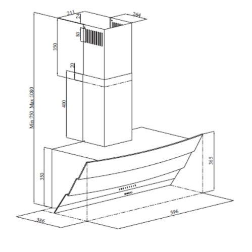 Beko HCA 62640 W Аспиратор