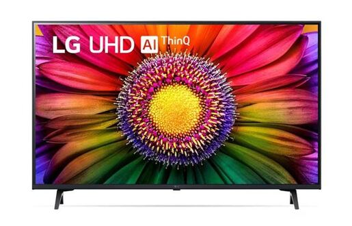 LG LED TV 50UR80003LJ, 4K Ultra HD, Smart TV, WebOS, ThinQ AI, α5 AI Processor 4K Gen6, HDR10 Pro, Magic Remote **МОДЕЛ 2023**