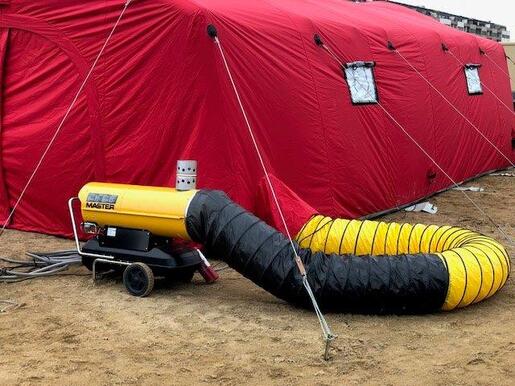 Master BV77 21kW + прстен + 3м црево Индиректен греач на дизел гориво