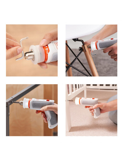 Black&Decker BCRTA01-XJ 3.6V Одвртувач 1.5Ah USB