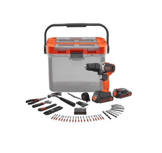 Black&Decker BCKSB03-QW 18V Вибр. Дупчалка 2×1.5Ah