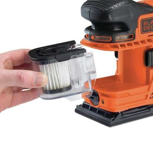 Black&Decker KA330E-QS Вибрациска брусилка 270W