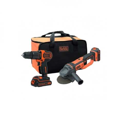 Black&Decker BCK24D2S-QW Сет Ударна Дупчалка 18V