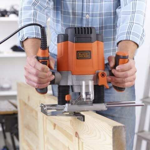 Black&Decker KW1200EKA-QS Глодалка-фреза 1200W