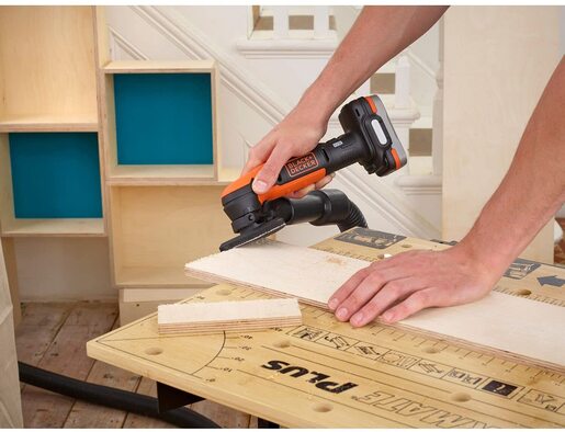 Black&Decker BDCDS12S1-QW Вибрациска брусилка 12V