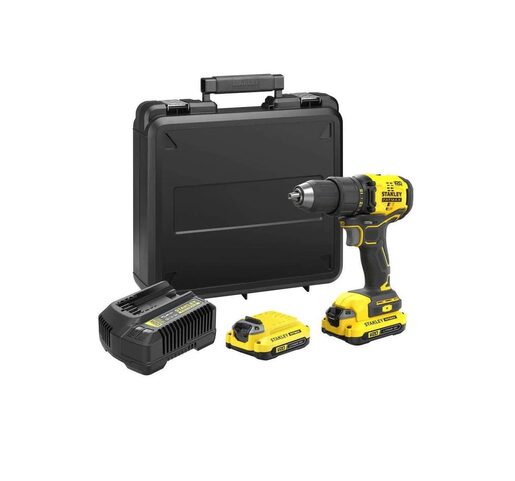 STANLEY SFMCD700C2K-QW Дупчалка 18V 2×1.5Ah