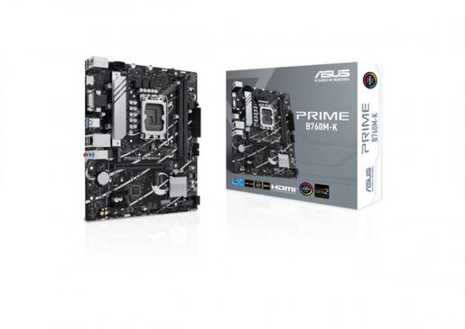 ASUS 1700 PRIME B760M-K матична плоча