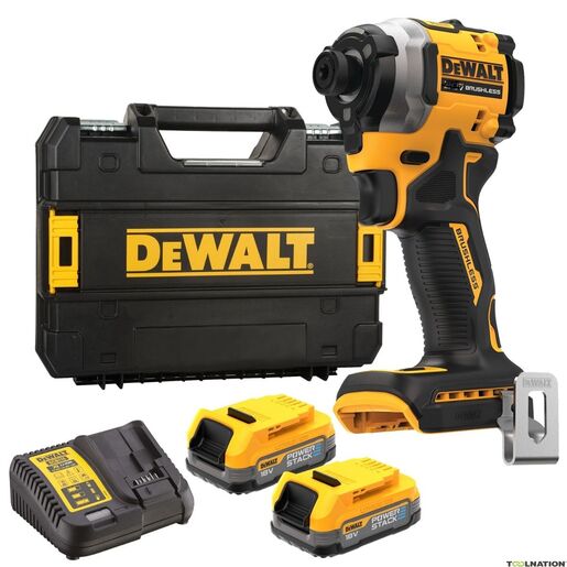 DeWalt DCF850E2T-QW Ударен одвртувач 1/4″ 18V