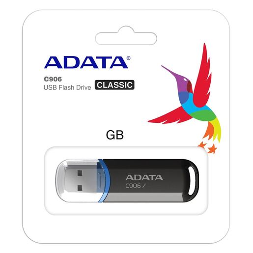 ADATA 64GB C906 Black USB стик