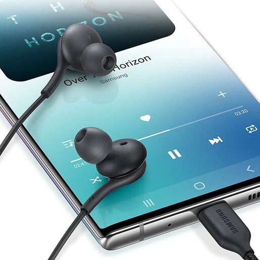 SAMSUNG EO-IC100BBEGEU Type C Black слушалки