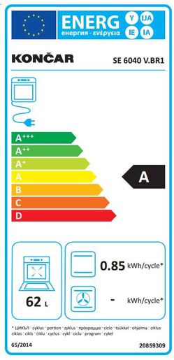 Končar SE 6040 V.BR1 Шпорет
