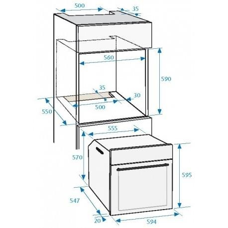 Beko BBIR 17300 BCS вградна фурна