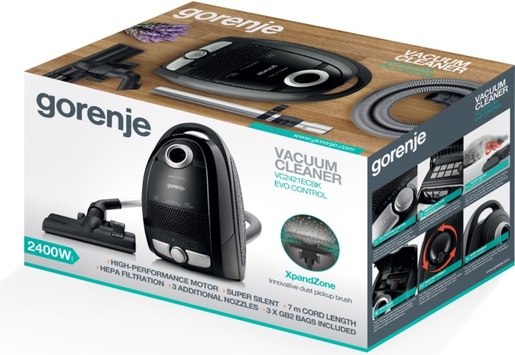 Gorenje VC2421ECBK Правосмукалка