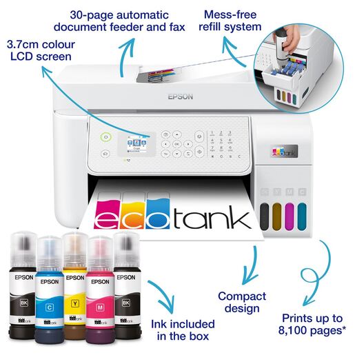 Epson EcoTank L5316 мултифункциски принтер