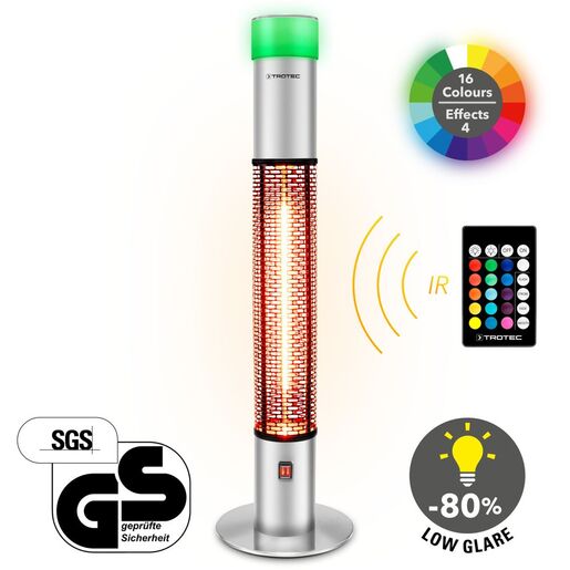 Trotec IRS 1500E - 1,5кW Eлектрична греалка за двор/градина